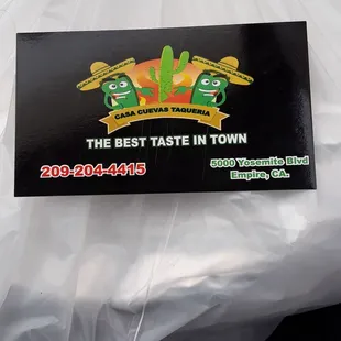 The business card