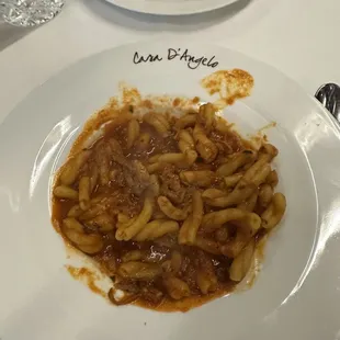 Gemelli Al Ragu