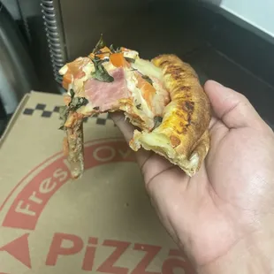 Both pizza sucked