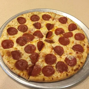Thin and Crispy pizza