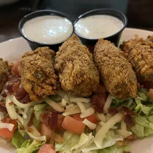 Stuffed Fried Jalapenos