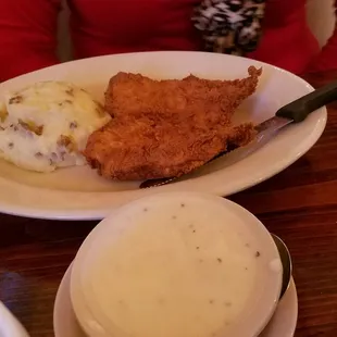 Chicken fried chicken