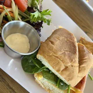 Turkey Ham Sandwich Baguette