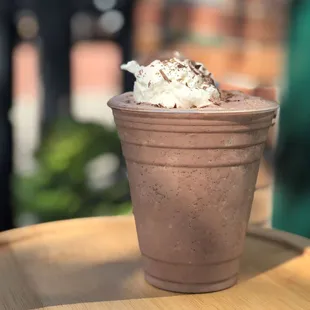 Frozen Mexican Hot Chocolate!