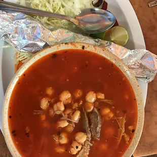 Pozole is amazing!