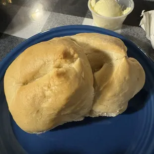 Fresh Bread before our dinner