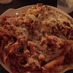 Italian hot sausage pepper bake