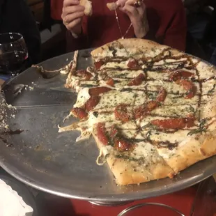 New innovated pizza new on the menu