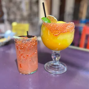 Virgin margjerita and watermelon Rita