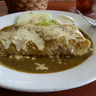 Chile Verde Burrito
