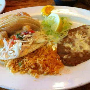 Fish Taco Plate
