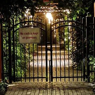 2am and the lights are on and the door isn't locked. Who or what is expected