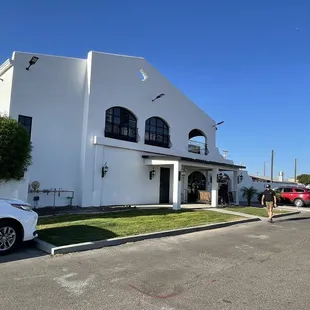 The view of building not seen on Google maps.