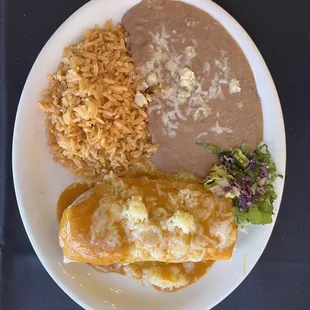 Seafood Lunch Burrito just $9.50 and includes a drink