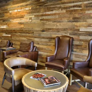 lounge area with chairs and coffee table