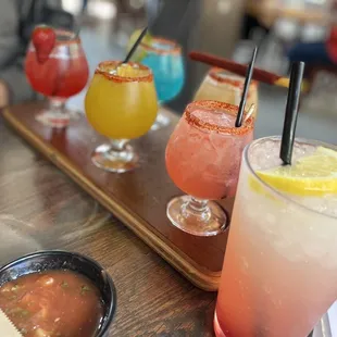 Margarita Flight, Pink Lemonade