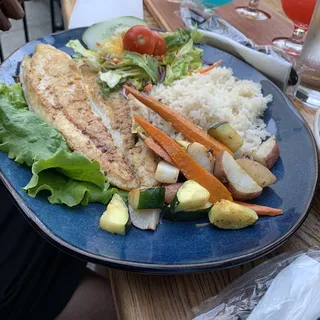 Filete de Pescado Ranchero Plate