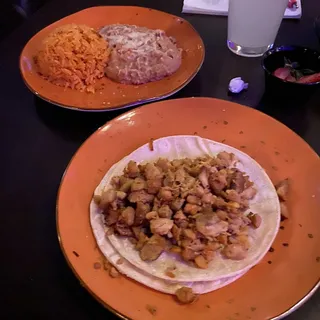 Kids Soft Taco Meal