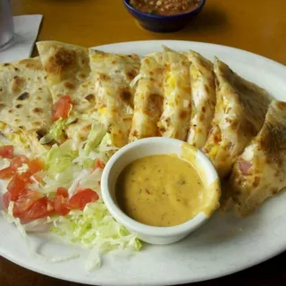 Grilled Chicken and Mango Quesadilla