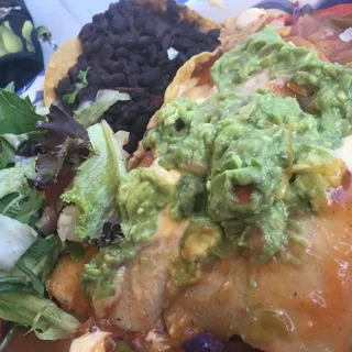 Avocado and Veggie Enchilada