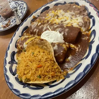 Enchiladas de Carne