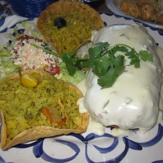 Seafood Chimichanga