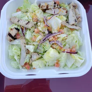 $12 chicken salad.