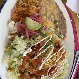 Bean And Cheese Tostada