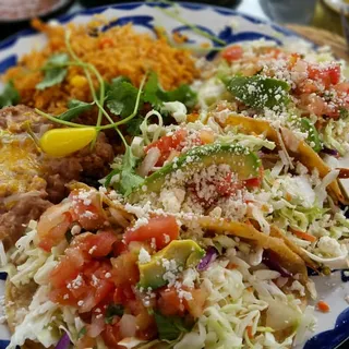 Rice And Beans Plate