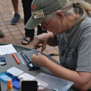 Banding hummingbirds