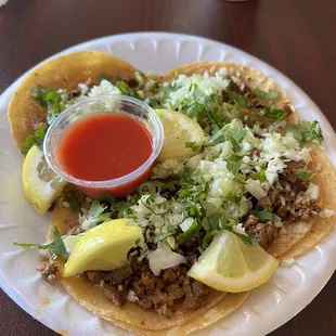 Asada tacos