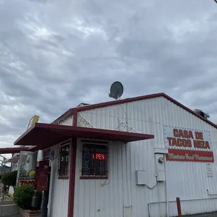 The building