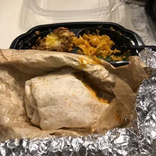 Chicken Tinga Burrito