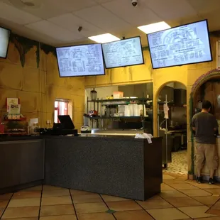 Menu board