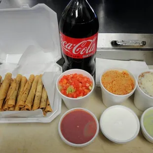 Family Pack Flautas