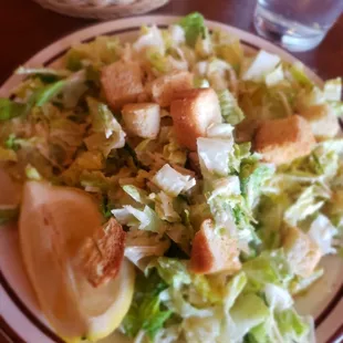 Cesar salad, meh
