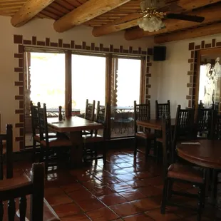Just one of the beautiful dining rooms at Casa De Valdez.