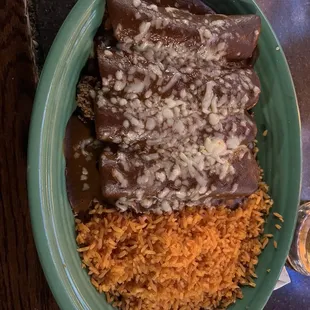 60. Enchiladas Rancheras Special