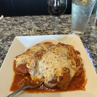 Chicken parmigiana