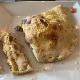 stromboli (ate some, forgot to take pic before eating)