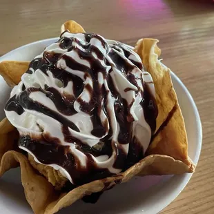 Fried ice cream