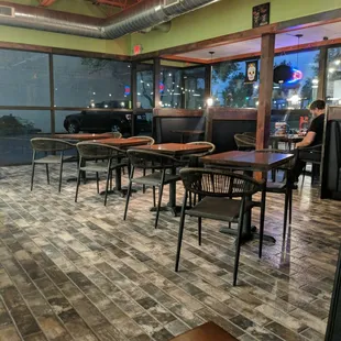 Nice size dining area