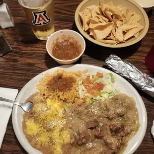 Green chili plate