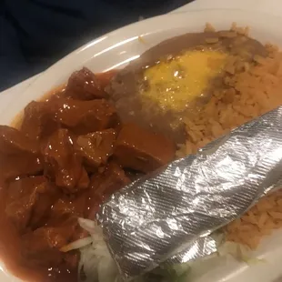 Red Chile plate