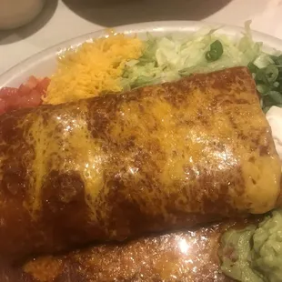 Red Chile chimichanga