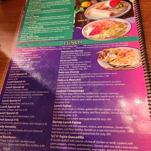 Menu 9