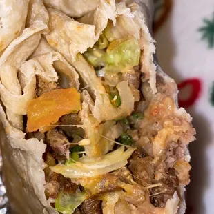 Carne Asada Burrito
