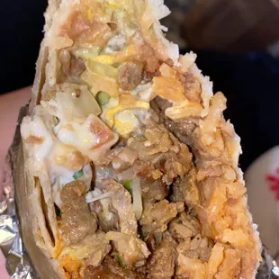Carne Asada Burrito