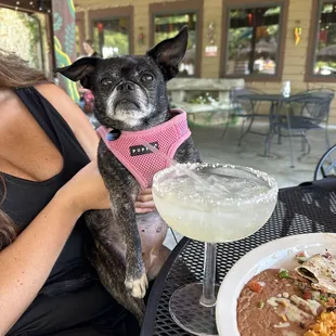 Margarita and my pup!