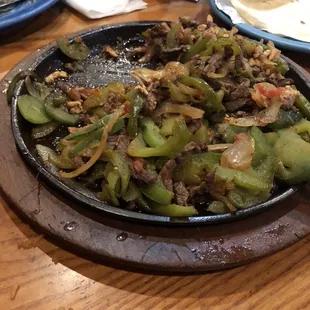 Beef Fajitas
